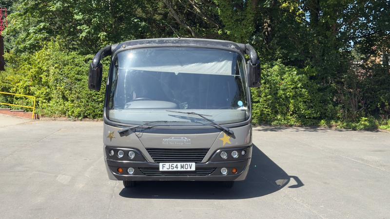 Ultimate party bus front exterior - premium luxury transport